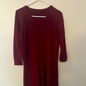 Talbots Woman’s Long-Sleeve Wool Dress